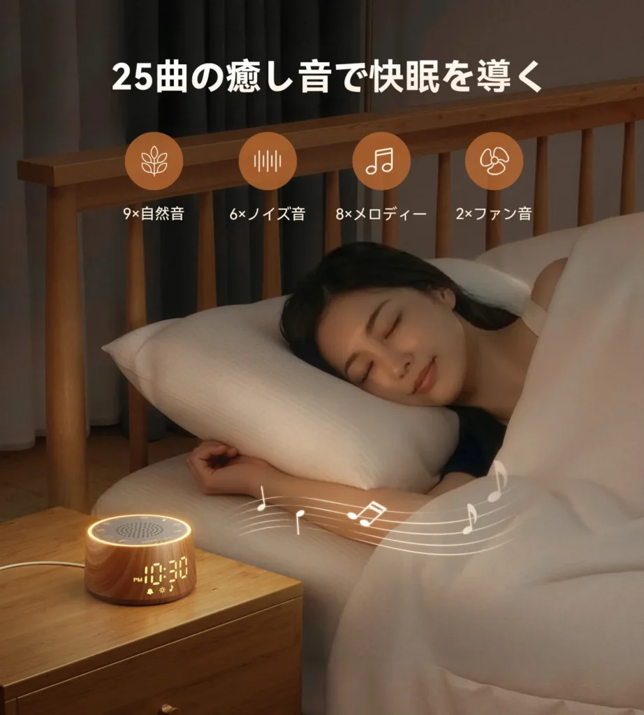 Dreamegg ホワイトノイズマシン D1 Nova 商品画像 4