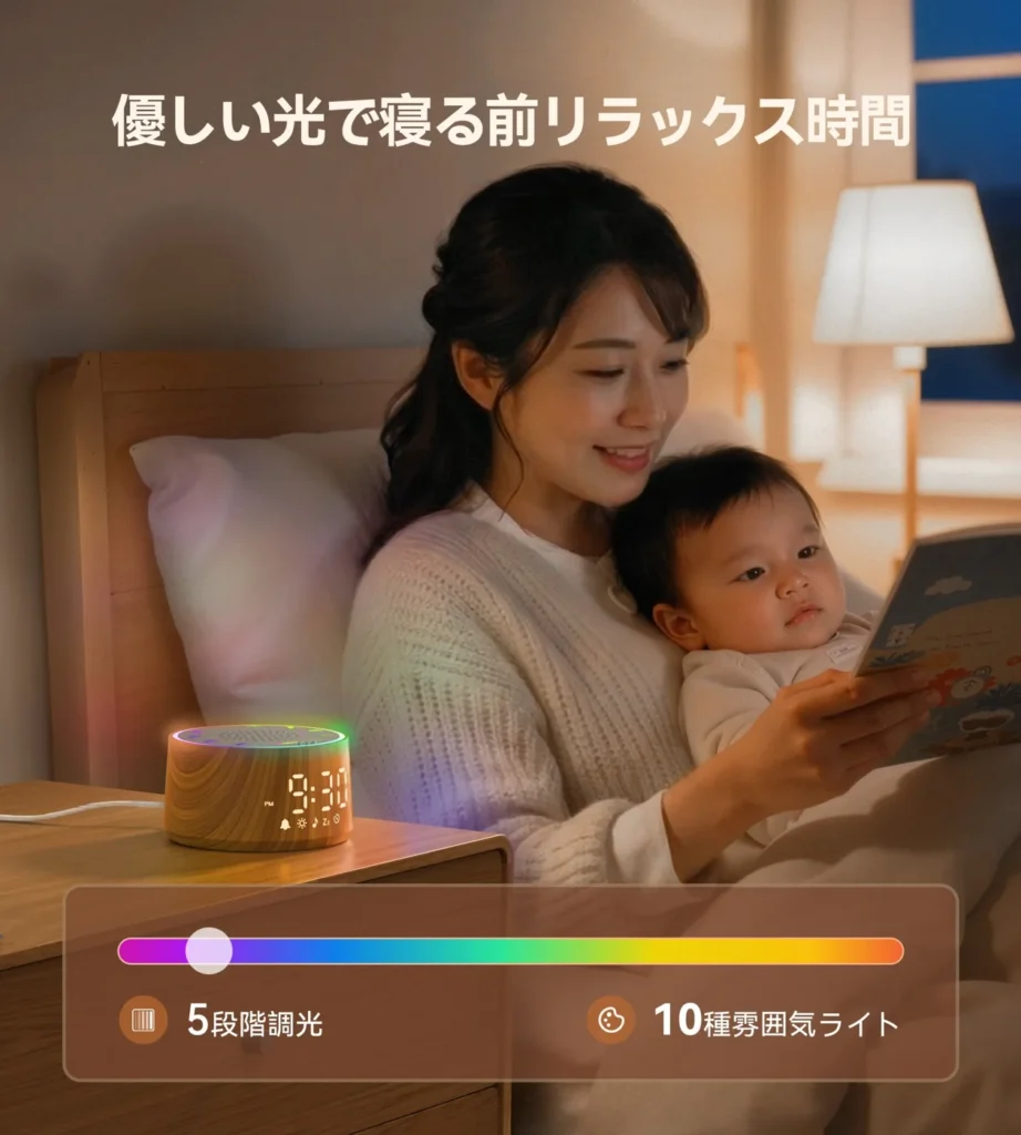 Dreamegg ホワイトノイズマシン D1 Nova 商品画像 7