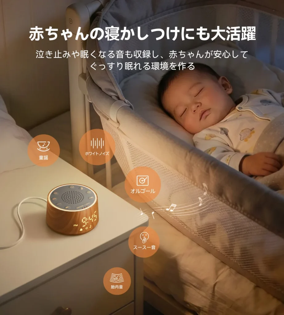 Dreamegg ホワイトノイズマシン D1 Nova 商品画像 10