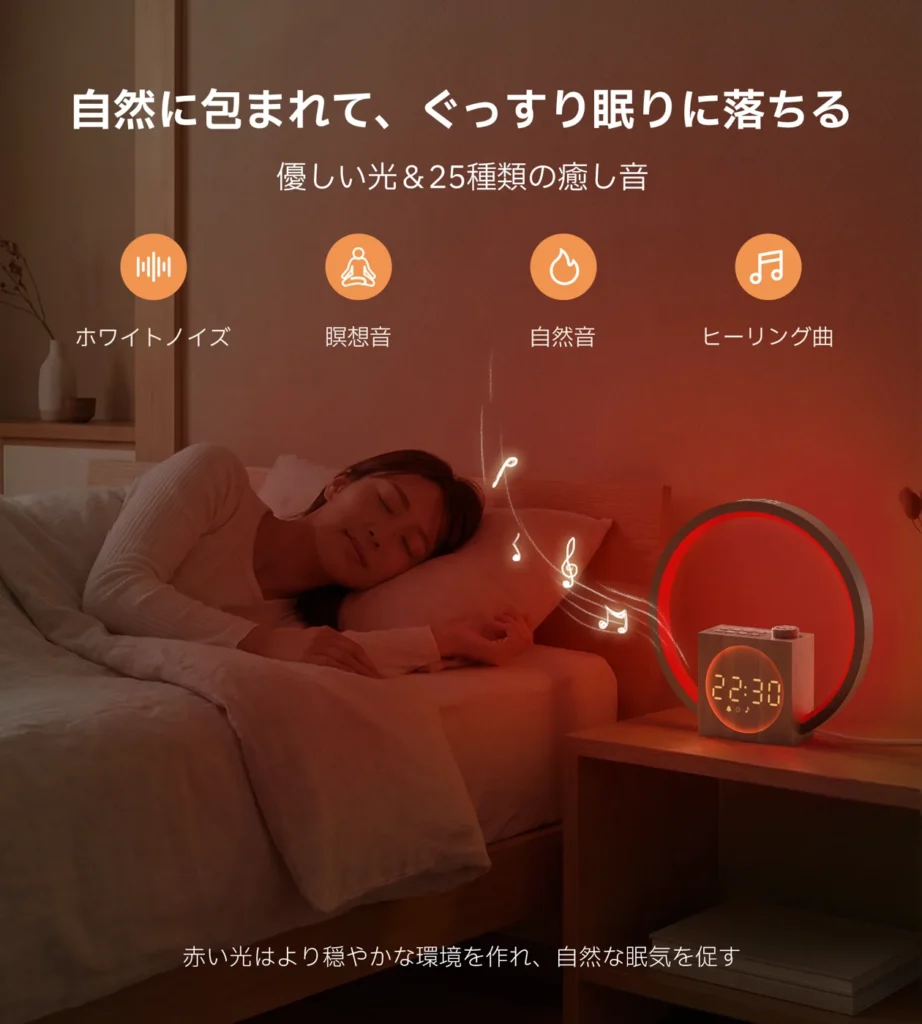 Dreamegg ホワイトノイズマシン YF03 商品画像 6