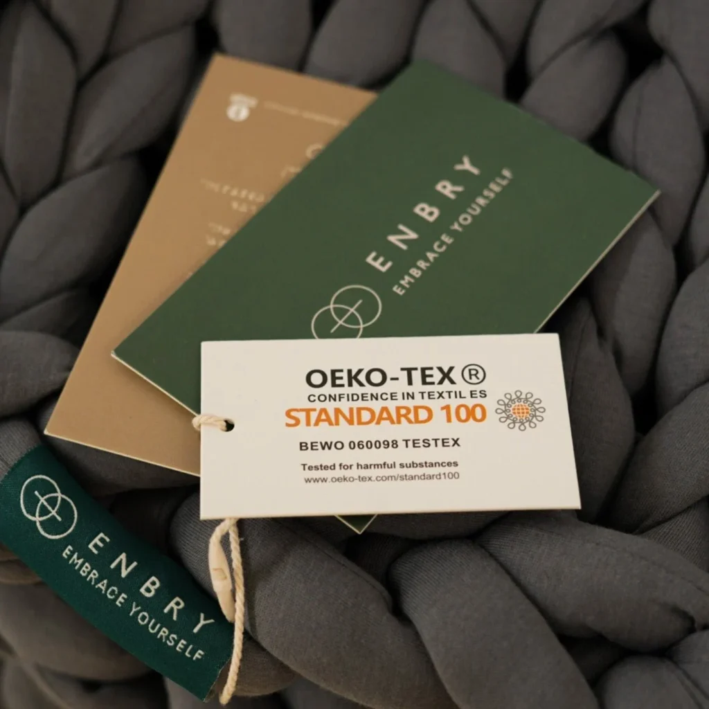 ENBRY ウェイテッドブランケット grey 商品画像