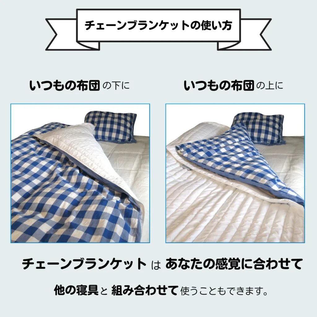 チェーンブランケット シングル 商品画像