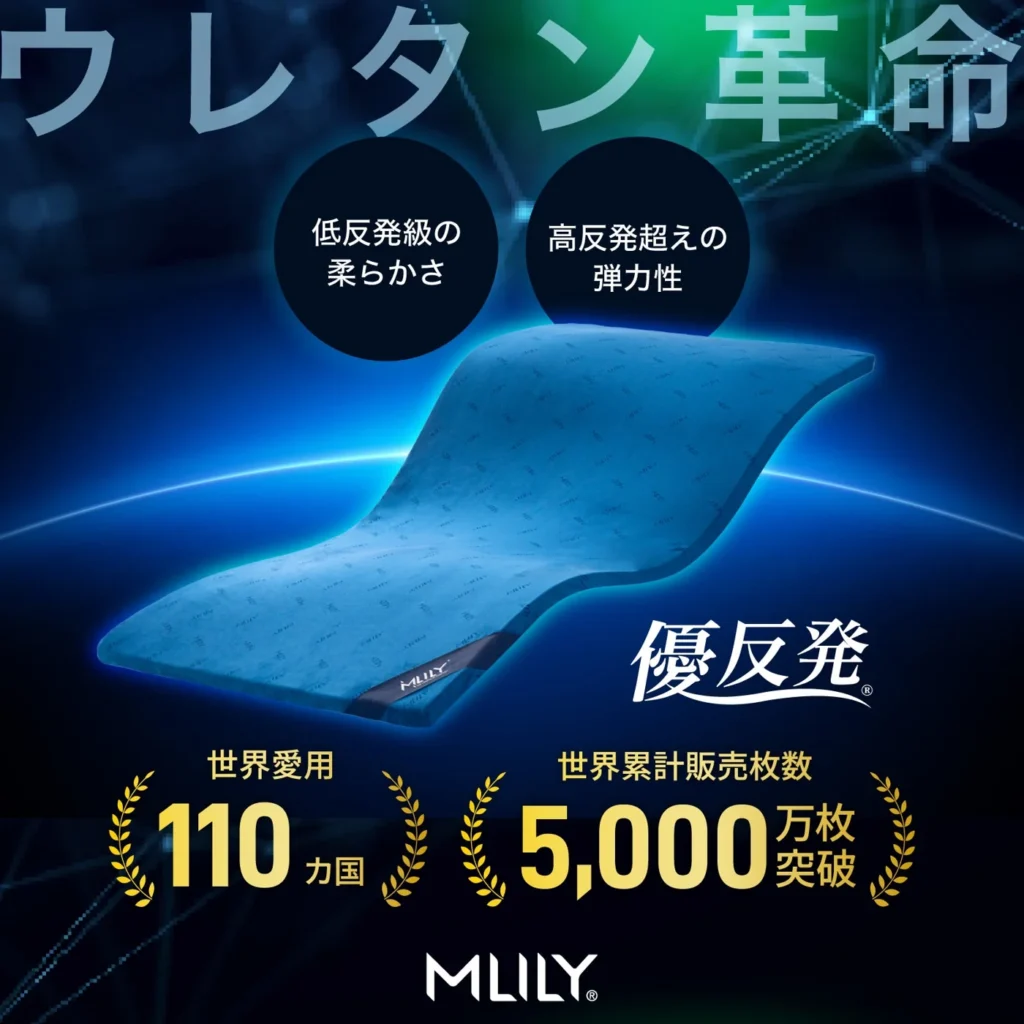 エムリリー 優反発マットレス トッパー 5cm 商品画像 2
