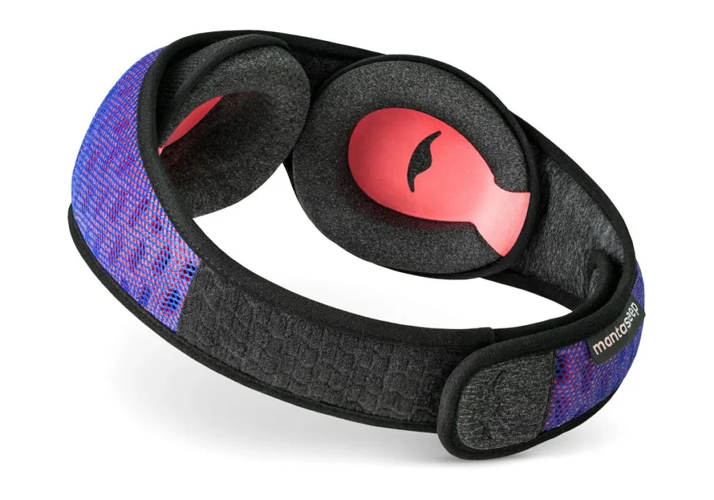 Manta PRO Sleep Mask：横向き寝に配慮したカップ