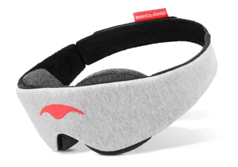 Manta Sleep Mask（クラシック）：前面と立体カップ