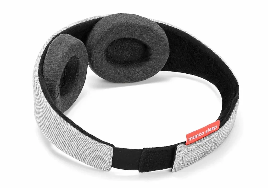 Manta Sleep Mask(クラシック):内側の左右のカップ